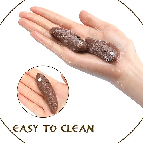 Miniatura 6 de Sotiff 42 piezas de tirachinas de dedo, juguetes falsos, adornos de broma, juguetes de broma, goma elástica y divertida para juegos de vuelo y