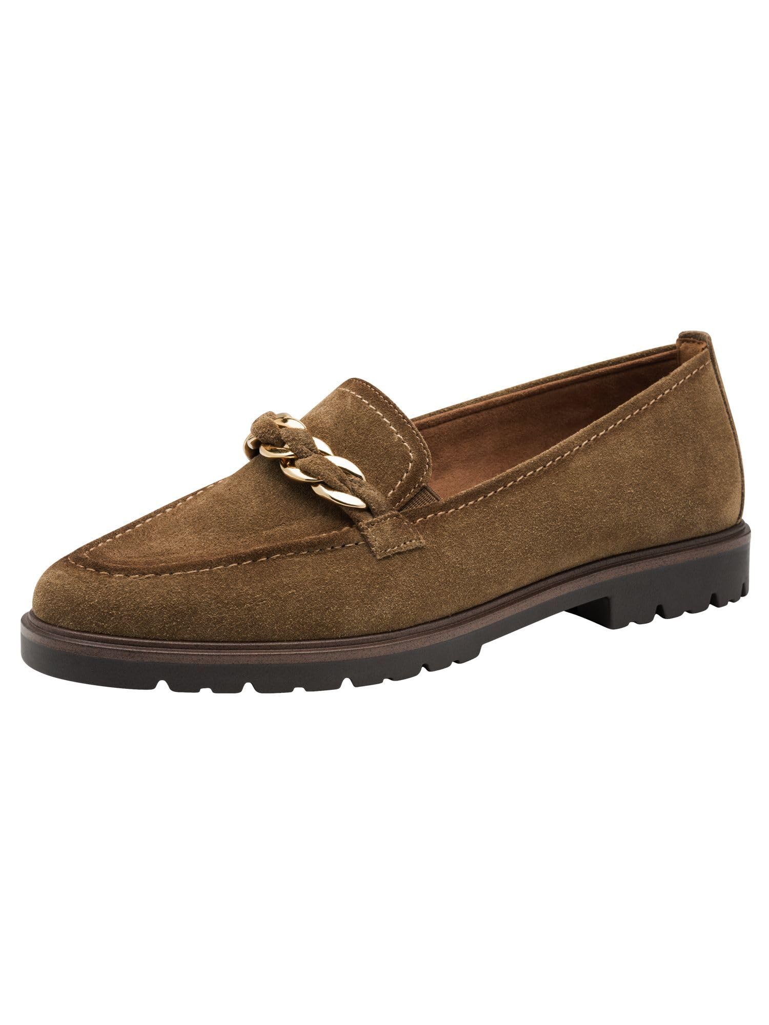 Tamaris Women's Marron Modern Slippers À Chaîne Raffinée
