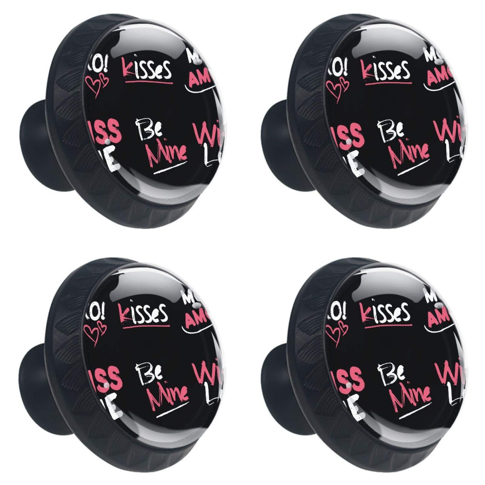 Bouton de meuble en verre Love pour sublimer les commodes de chambre et placards de cuisine