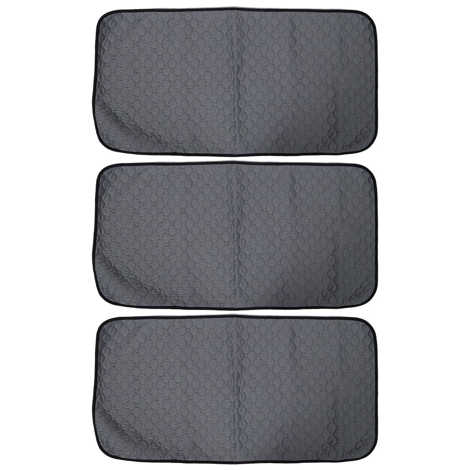 Gatuida Juego de 3 Empapadores Lavables Reutilizables para Mascotas 60X120 CM Almohadillas Absorbentes Antideslizantes para Perros y Gatos Tapete de Entrenamiento para Cachorros y Viaje
