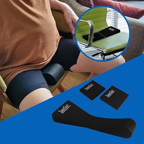 Miniatura 5 de SMARTSEAT Corrector de postura para espalda baja, coxis, dolor de ciática, ergonómico, transpirable, antideslizante y portátil, almohadilla de