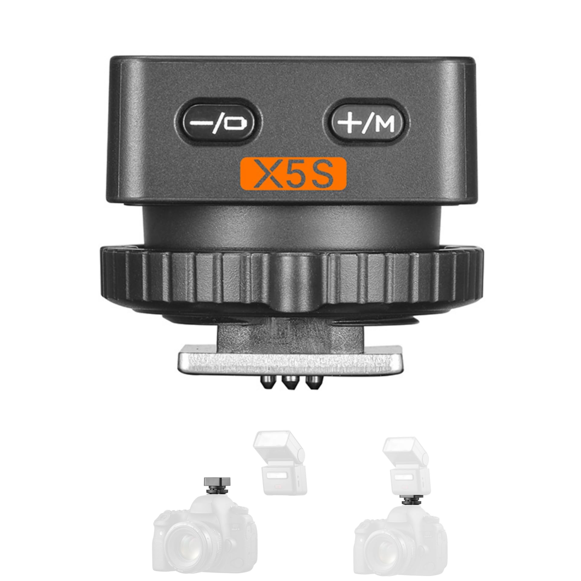 Godox X5S TTL Déclencheur Flash sans Fil pour Sony et Le Flash Godox iT32 | Récepteur sans fil 2,4 GHz, fixation magnétique sur la griffe