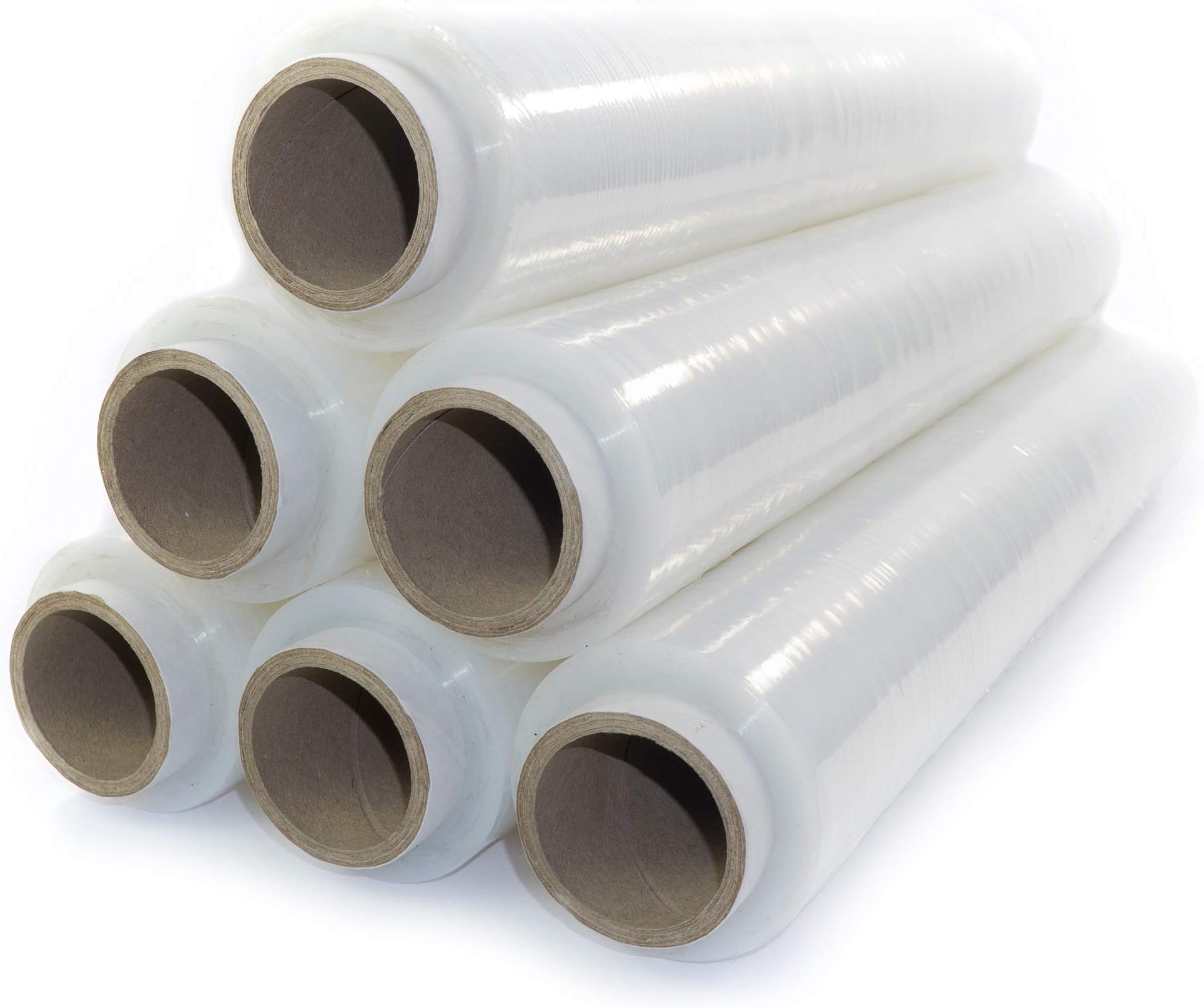 Pellicola Estensibile Manuale - 6 Rotoli Da 2 Kg, Trasparente, Spessore 23 Micron, Altezza 500 Mm - Foto 6