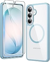 Vista 343 de FNTCASE Funda para iPhone 15 Plus: Fundas magnéticas transparentes para teléfono con protector de pantalla compatible con Magsafe Slim Anti