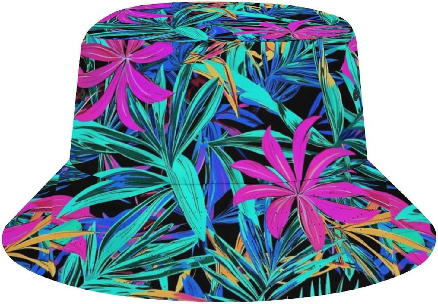 Unisex Bucket Hat Printed Sun Hats Fashion Fishing Hat Cute Fisherman Cap Outdoor Summer Travel Hiking Beach Caps