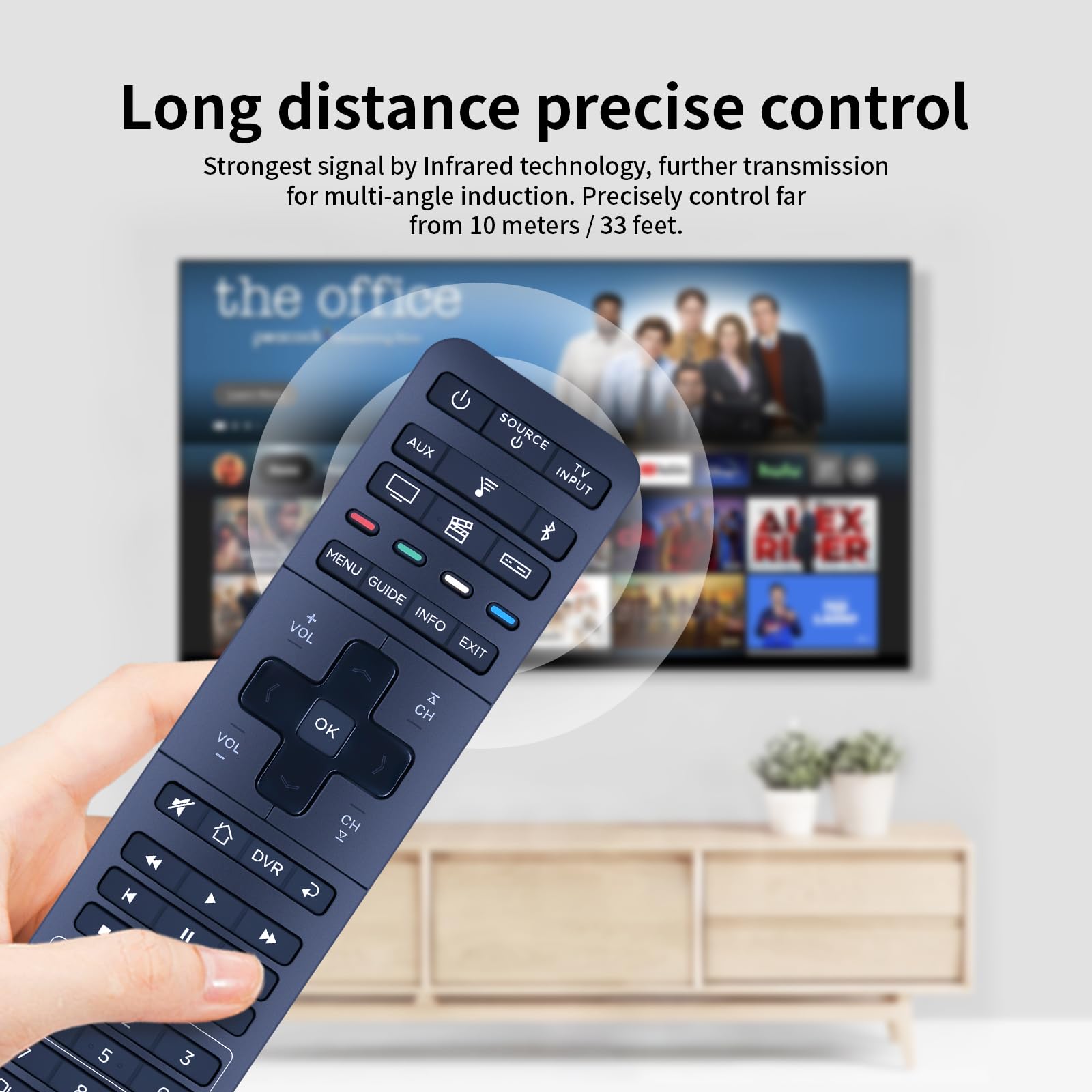 Soundbar - Mando a distancia de repuesto para Bose Hi-Fi Soundtouch 300
