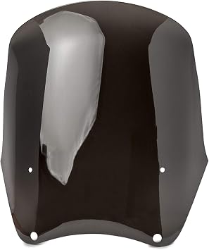 Krator Replacement Smoke Windscreen Tall Fairing Windshield Club Style Kit Compatible with Harley-Davidson Dyna, Super Glide T-Sport FXDXT, FXR PN# JBM-6009-C/JBM-6009-S