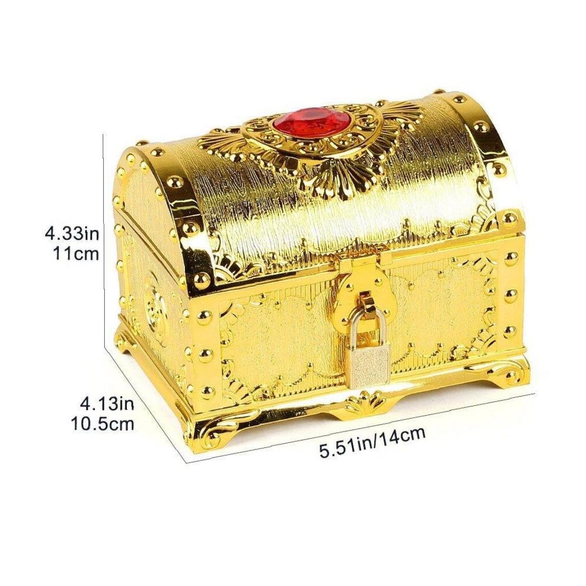 Amazon｜宝箱 子供 海賊の宝箱 おもちゃ収納箱 冒険宝箱 プラスチック