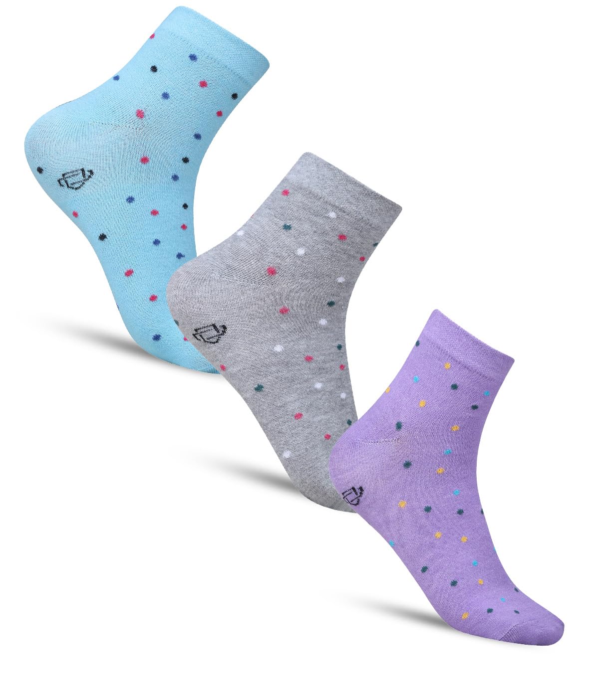 Socks For Women's Cotton Casual Ankle Length (Pack of 3)-image-26