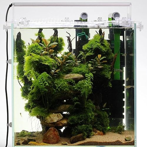 Miniatura 5 de Red de pantalla de acuario para acuario, pantalla anti-escape, fácil de instalar, red de repuesto, malla resistente, malla de aire duradera, red de