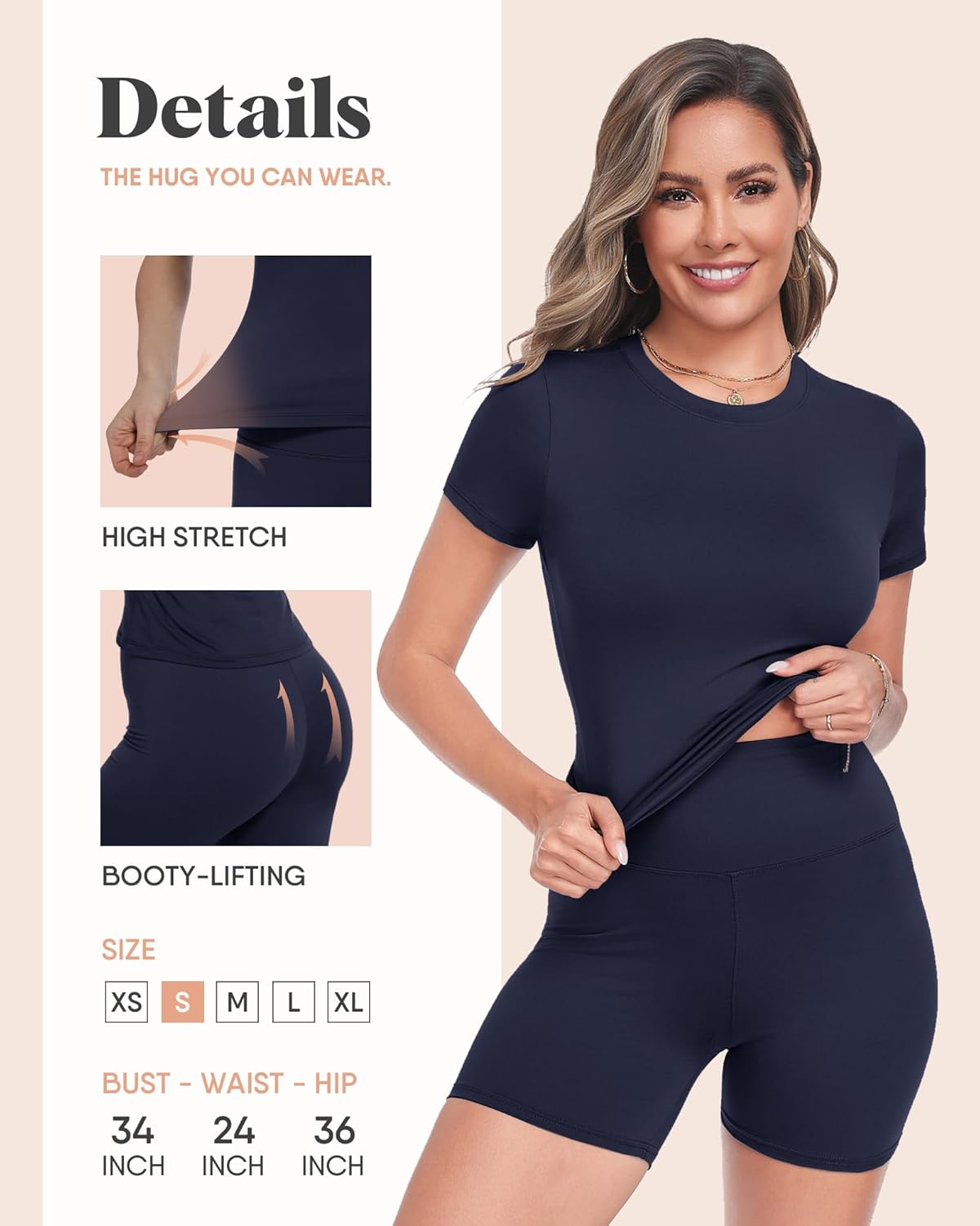 ZOOSIXX Two Piece Workout Sets for Women - Summer Outfits 2 Piece Short Gym Sets Casual Lounge Vacation Matching Clothing - Image 3