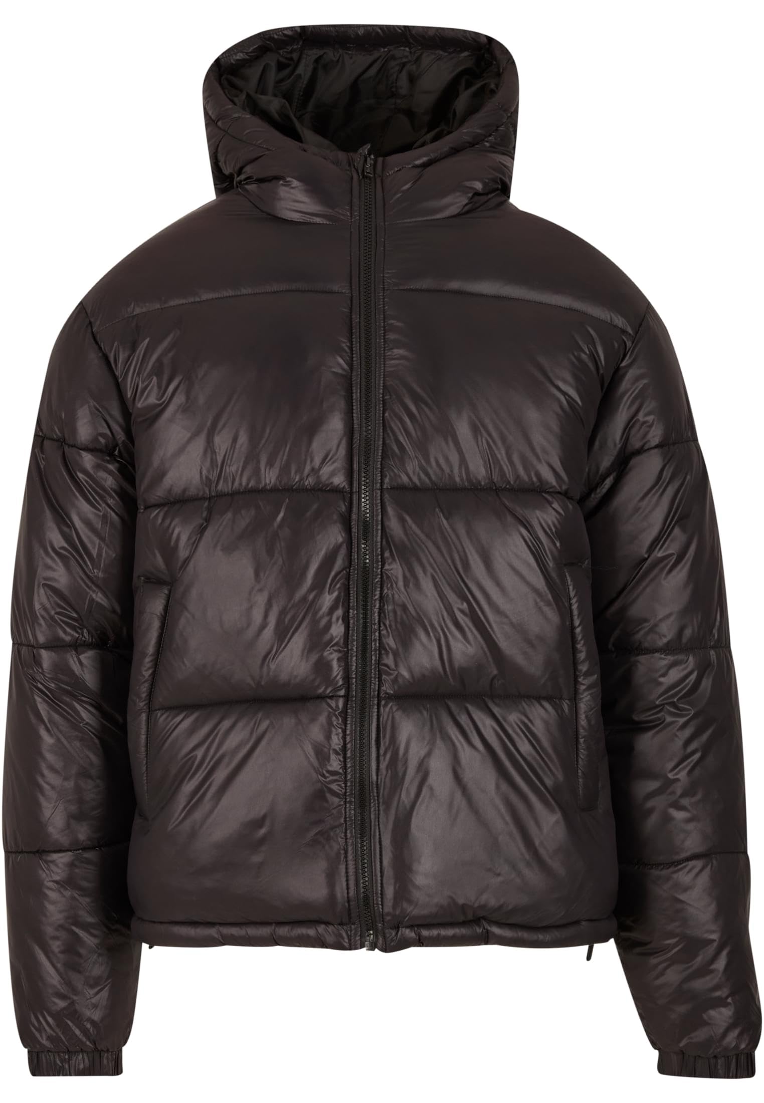 Urban Classics Tb7585-shiny Puffer Jacket With Hood Giacca Buffer Uomo (Pacco da 1)