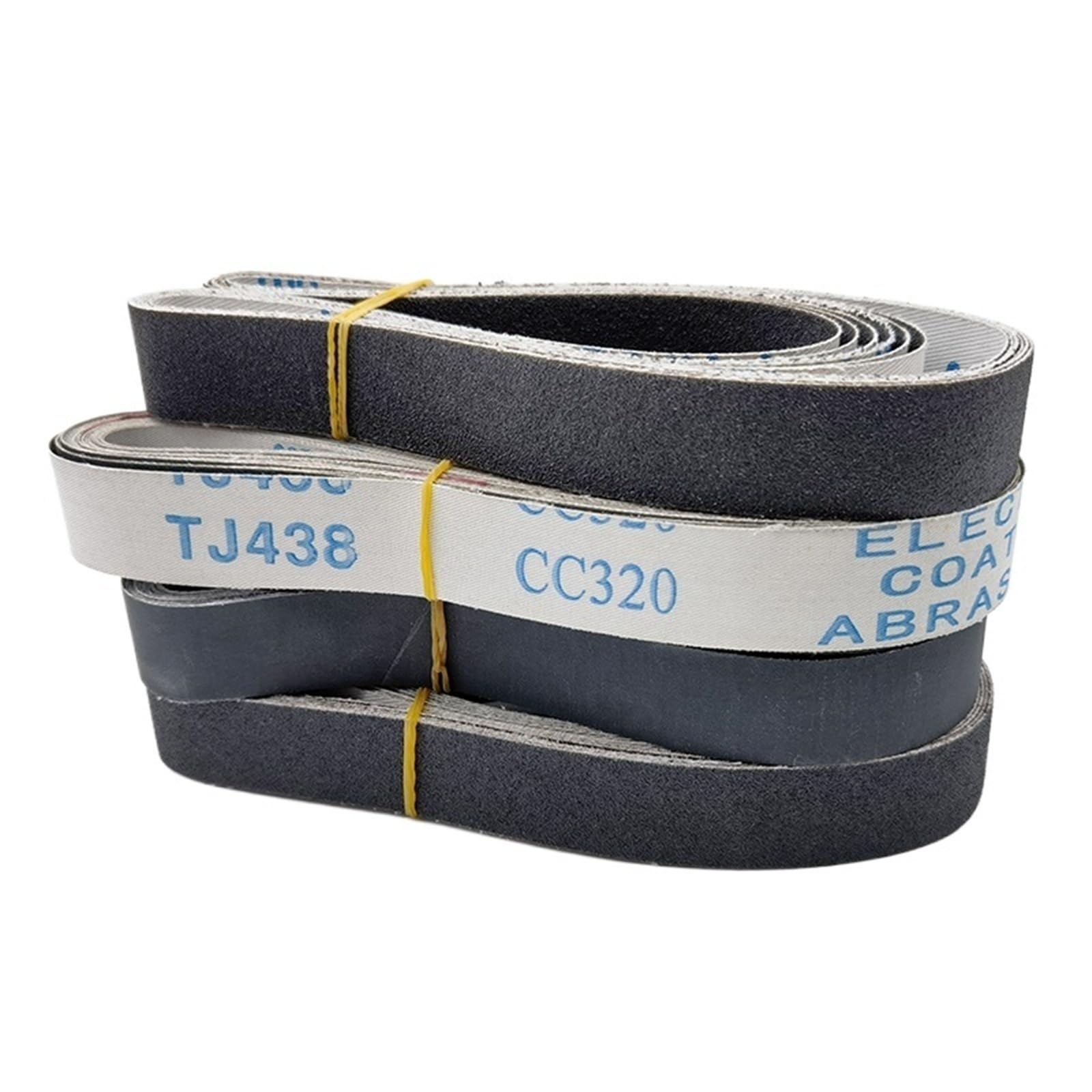 Lot de 5 bandes abrasives en carbure de carbone pour aiguiser les couteaux P60-5000 (5 pièces, grain 60) 25 x 762 mm