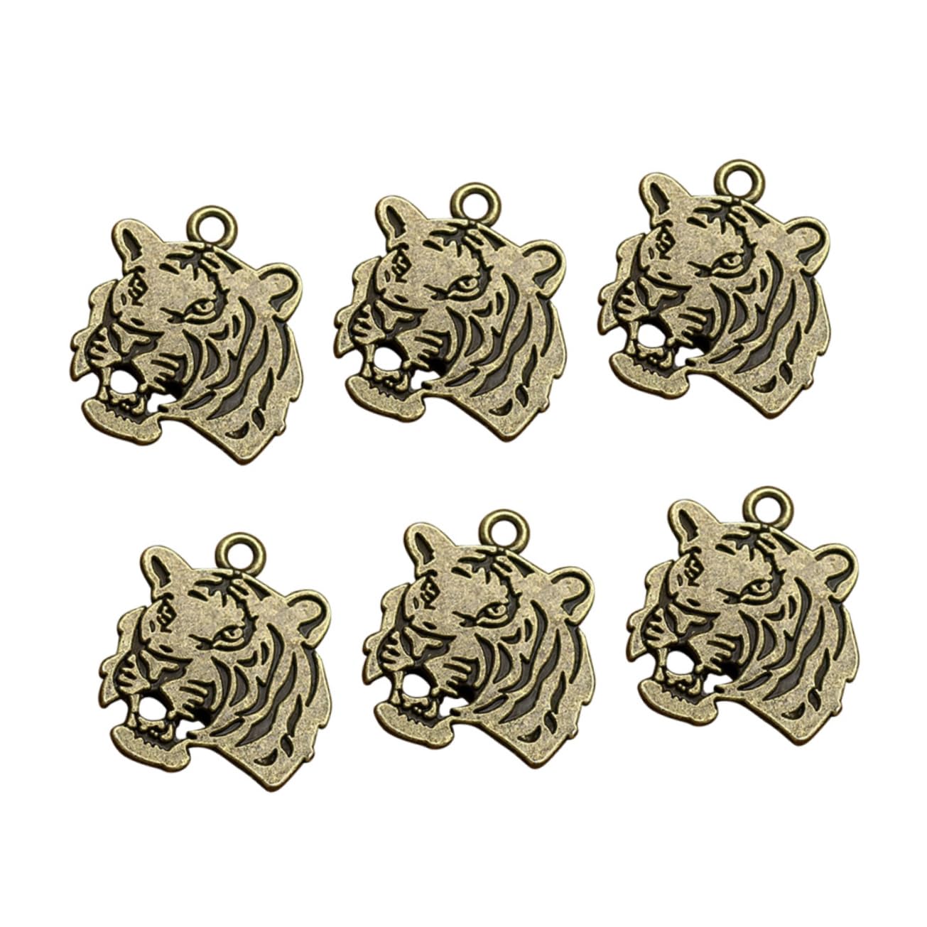 60 Stk Schmuckanhänger herstellen Selbstgemachter Schmuck Feng-Shui-Charme Sternzeichen-Schlüsselanhänger Kettenanhänger Charm-Armbänder Anhänger aus Legierung