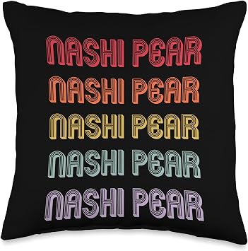 Nashi Pear Throw Pillow