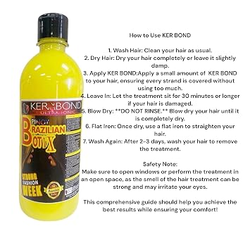 KER BOND Pinoy Brazilian Hair Straightening Treatment (500ml)