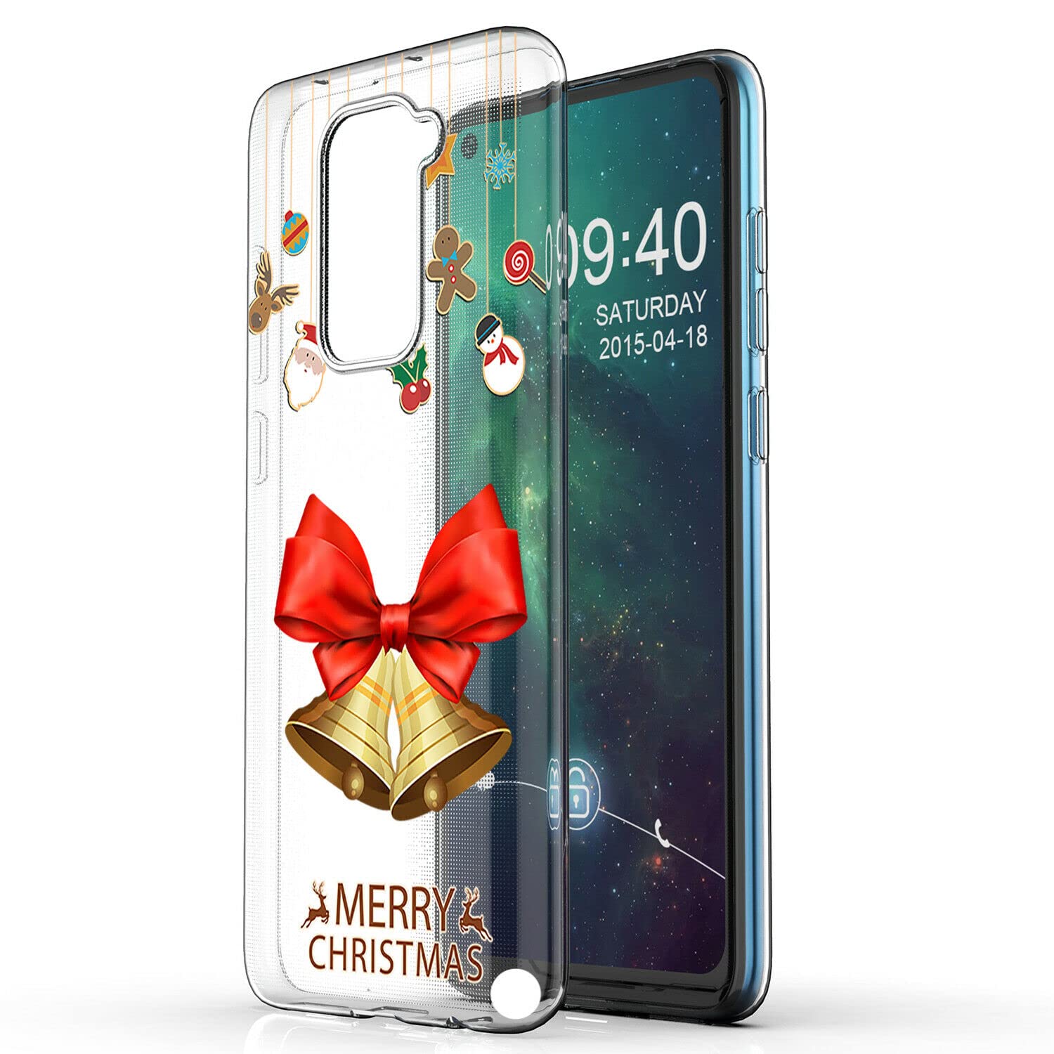 Mixroom Cover Per Xiaomi Redmi Note 9 - Custodia In TPU Morbido Con Fantasia Fumetti, Celeste M758
