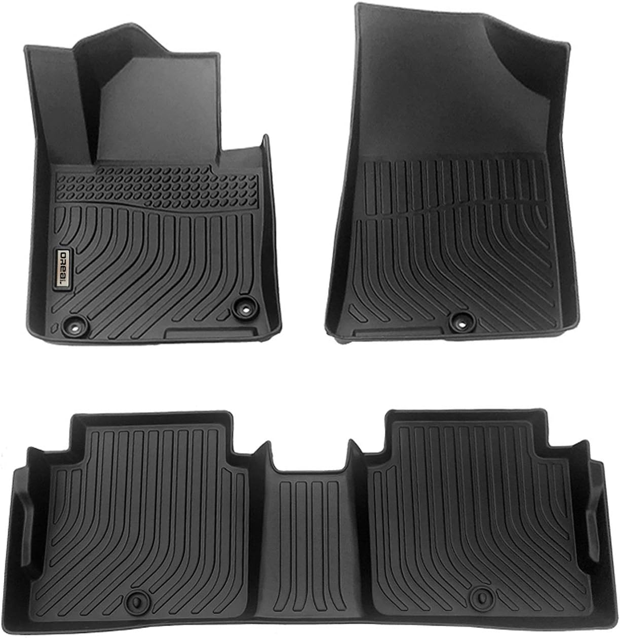 Croc Liner Floor Mats Front and Rear All Weather Custom Fit