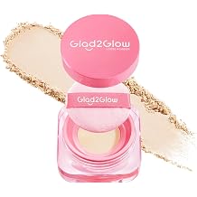 Loose Powder Foundation, Mineral Powder Foundation for Oil Control & Long Lasting, Blurring Pressed-Free Finish for Mature & All Skin Types 02 Cupcake
