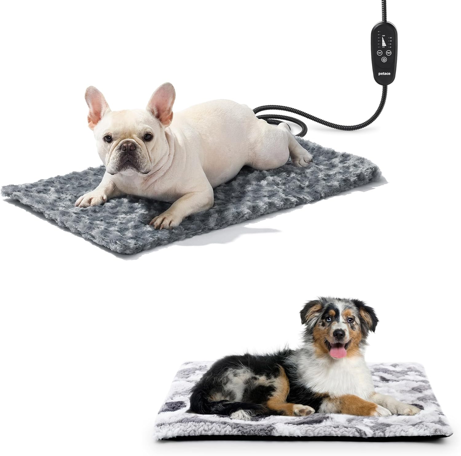 Temperature Adjustable Pet Heating Pad & Self Warming Cat Mat