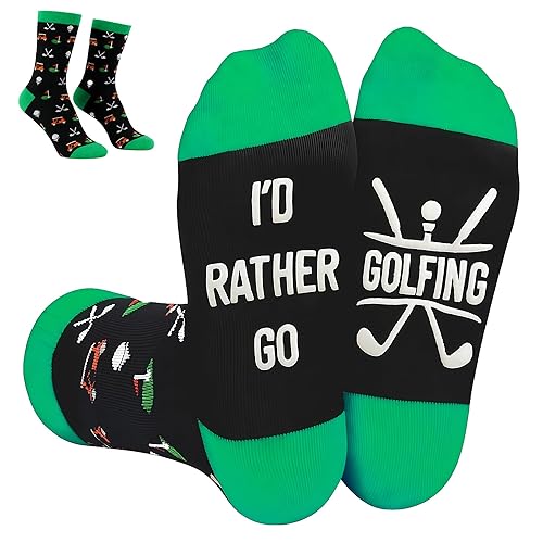 Golf Socks Funny Golf Gifts for Men Women, Christmas Gifts