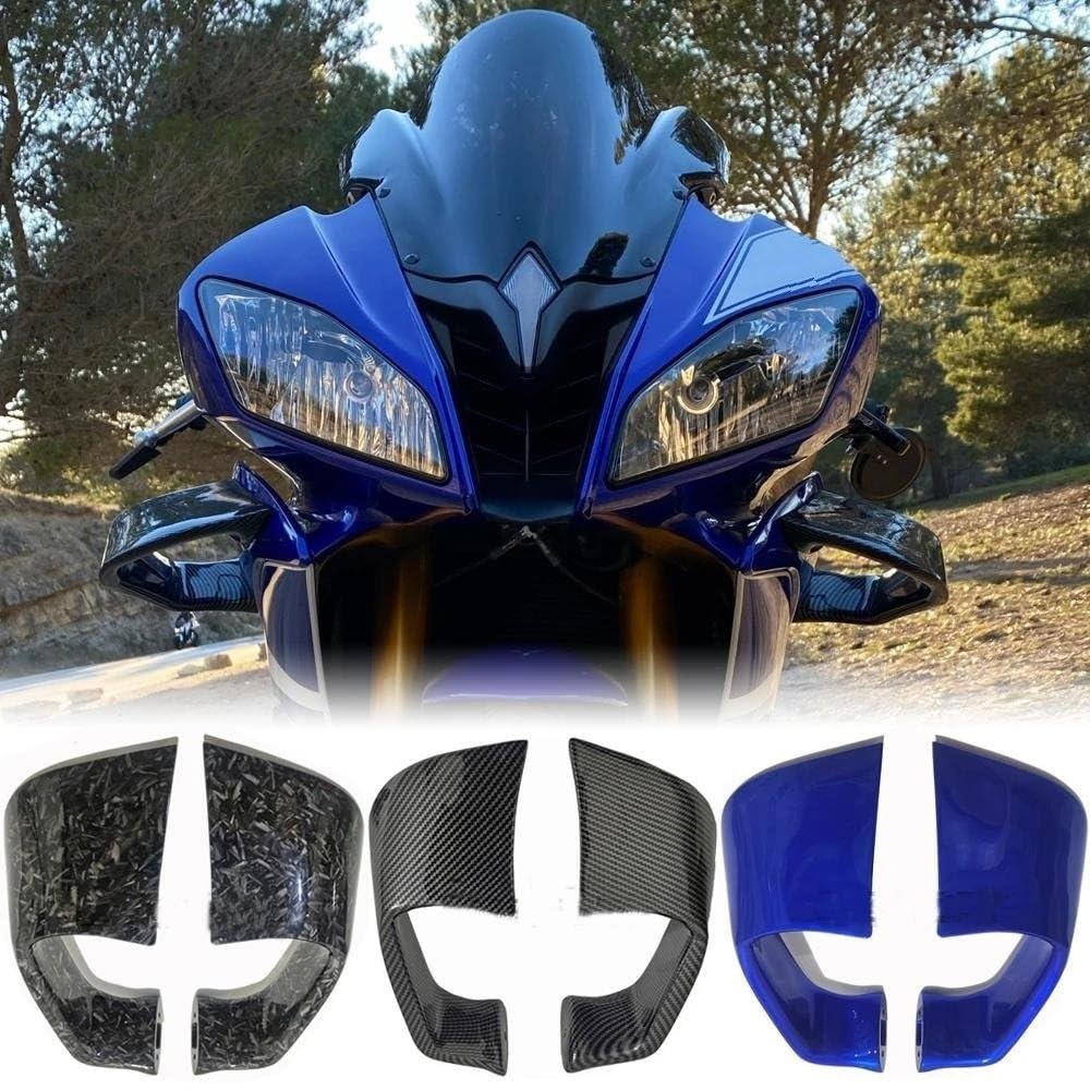 Motorcycle wind wings, universal aerodynamic engine wing, carbon style side panels, winglets Motorcycle wind wings, universal aerodynamic engine wing, carbon style side panels, winglets