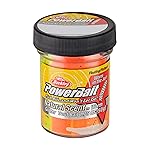 Berkley PowerBait Trout Dough Bait, Tequila Fire, 1.8 oz