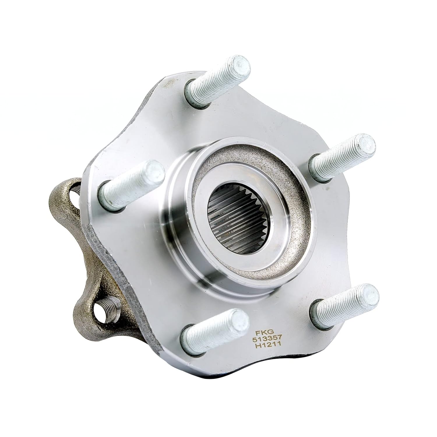 FKG 513357 Front Wheel Bearing Hub Assembly - Fit for 2014-2023 Nissan Rogue, 2017-2022 Rogue Sport, 2017-2018 Qashqai
