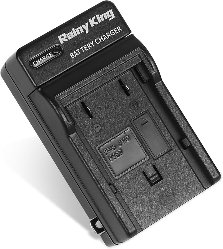 BN-VF707 Battery Charger for JVC BN-VF707U, BN-VF714, BN-VF714U, BN-VF733, BN-VF733U, GR-D29, GR-D239, GR-D240, GR-D244, GR-D245, GR-D246, GR-D247, GR-D250, GR-D253, GR-D270, GR-D271, GR-D275