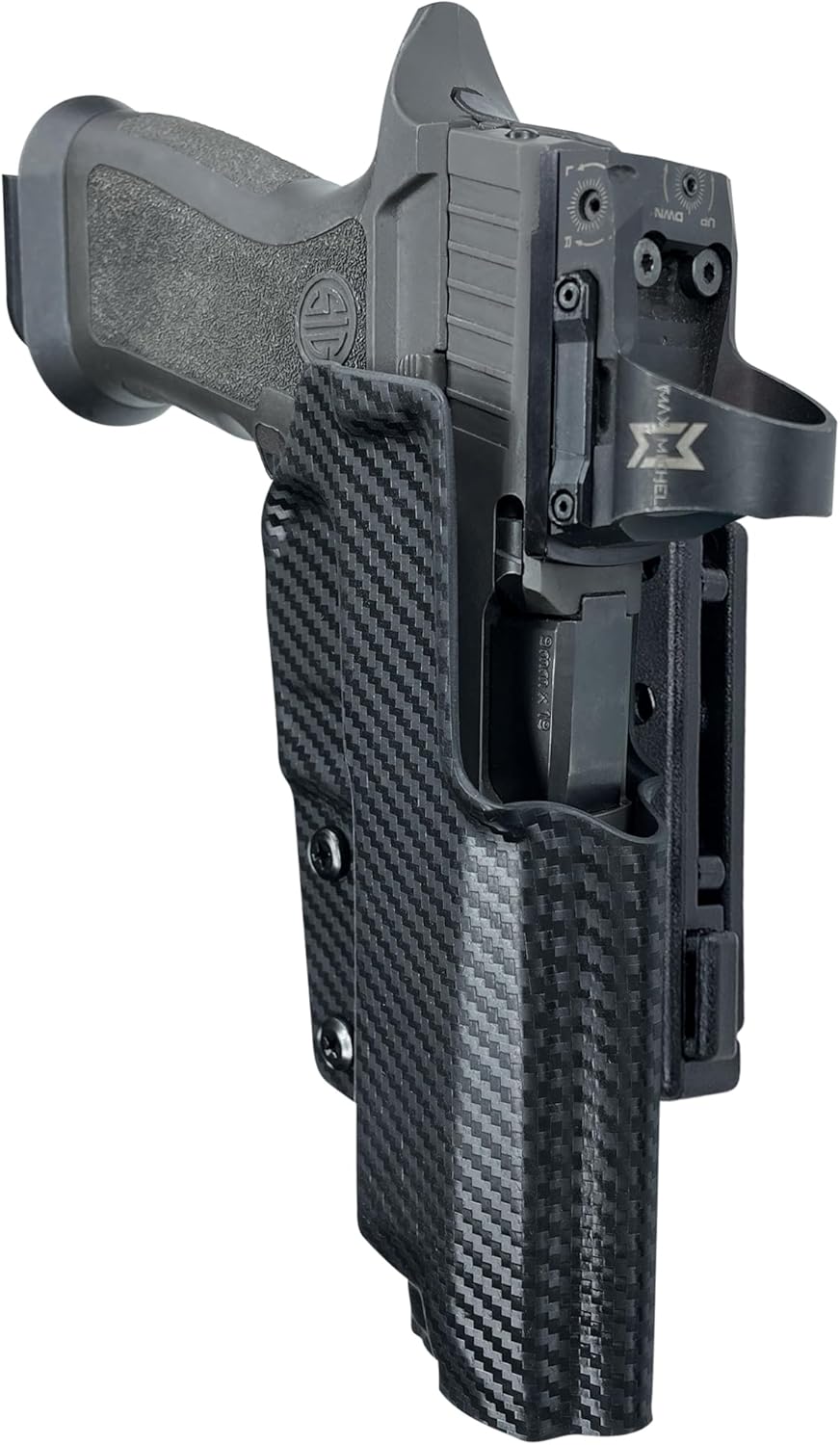 Pro IDPA Competition Holster fits Sig P320 Full Size - AXG Pro, M17, Spectre Comp, P320MAX, X5 Legion