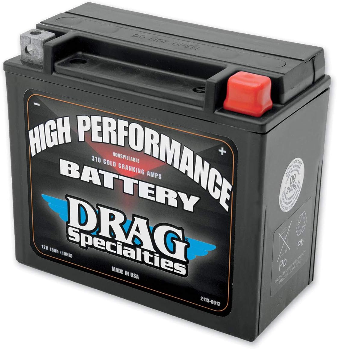 Twin Power High Performance Maintenance Free Battery