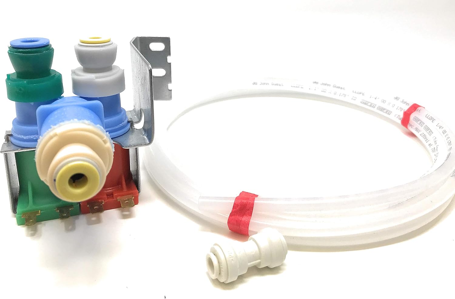 Refrigerator Valve W10408179, K-75717 (Valve+Tubing+Connector)