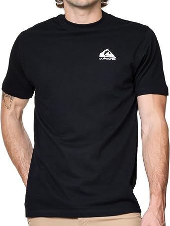 Quiksilver Mens Big and Tall Short Sleeve Cotton Crewneck T-Shirt