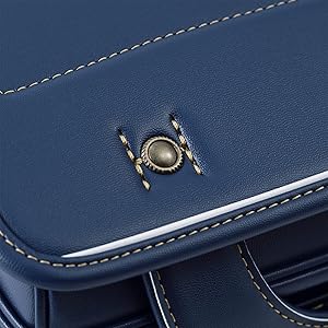 理由あり　村瀬鞄行　ボルカ　ランドセル　AB700 ブラック/ブルー　新品 村瀬鞄行 ボルカ ランドセル AB700 マリンブルー 新品 - メルカリ