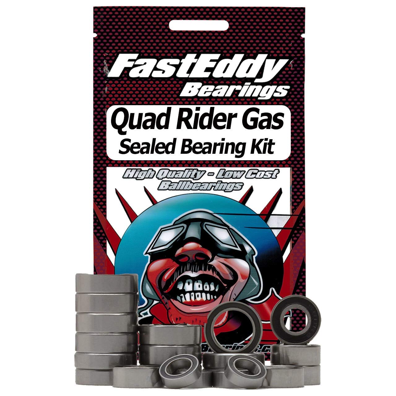 FastEddy Bearings Compatible with Kyosho Quad Rider Gas Sealed Bearing Kit