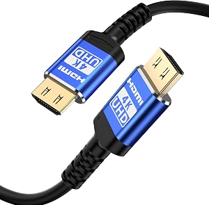18Gbps hdmi Cables 3ft with Gripping Connectors,4k Ultra high Speed Ethernet 2.0 Flexible Cord Support 4K@60Hz 4:4:4 HDR,HDCP2.2,ARC,3D and CEC for HDTV/PS4/3/Xbox/Monitor/Projector ect