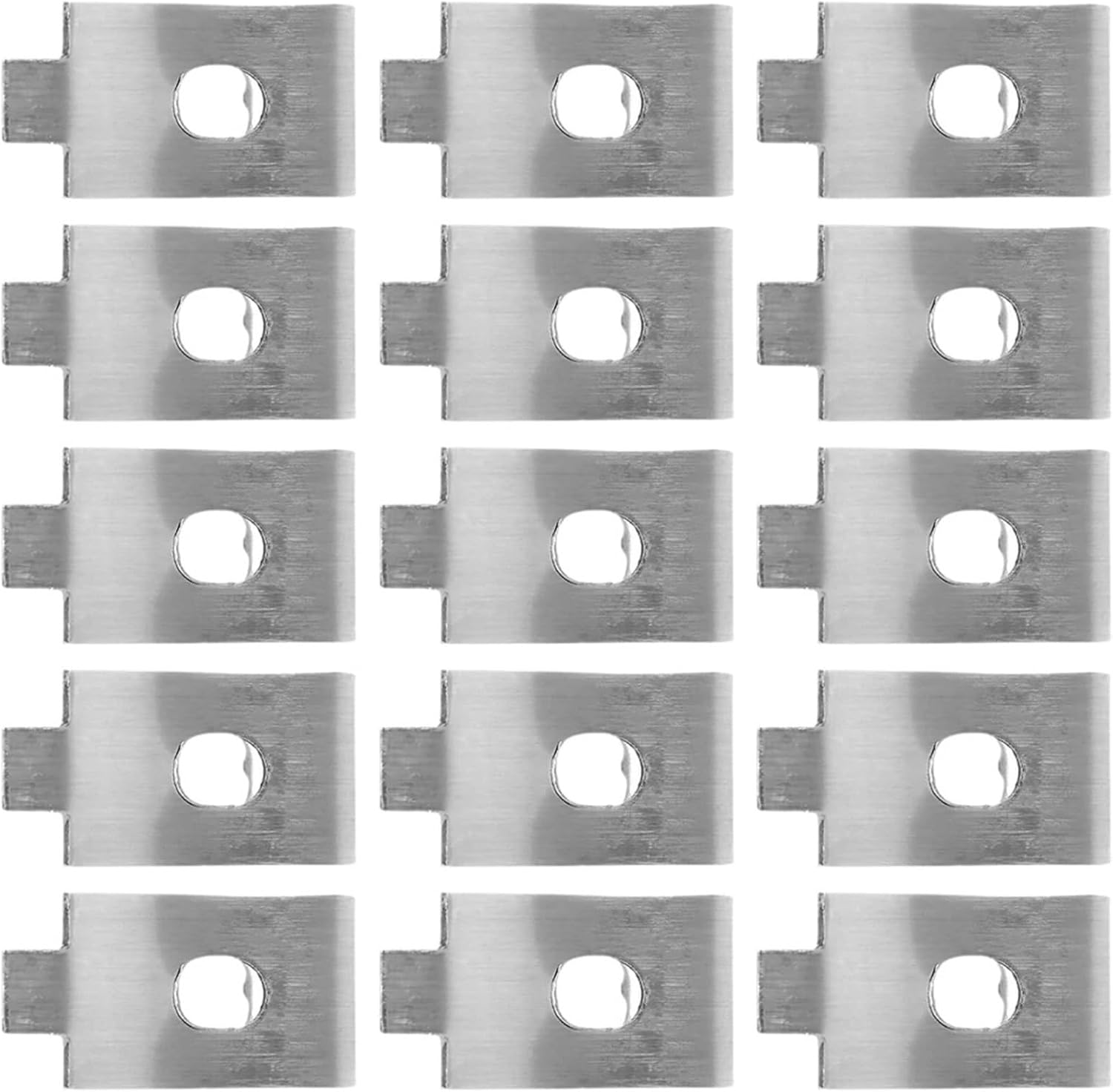 Shelf Clips 40pcs Partition Holder Shelf Clamp Metal Cabinet Clips Pegs for Shelves Adjustable Freezer Support Holders Kitchen Cupboard for Metal Shelving
