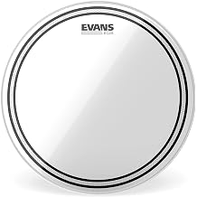Evans Drum Heads - EC2S Clear Tom Drumhead, 8 Inch