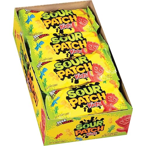 Paquete de caramelos a granel (Sour Patch Kids, 2 oz, paquete de 24)