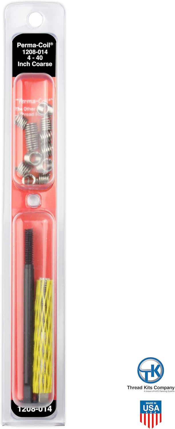 Perma-Coil 1208-014 Thread Repair Kit 4-40 12PC