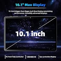 Vista 4 de Tablet Android 14, tabletas de 10 pulgadas, CPU Octa Core, 10GB+64GB+512GB de expansión, pantalla de 1280x800, Wi-Fi6, cámara dual, PC tablet