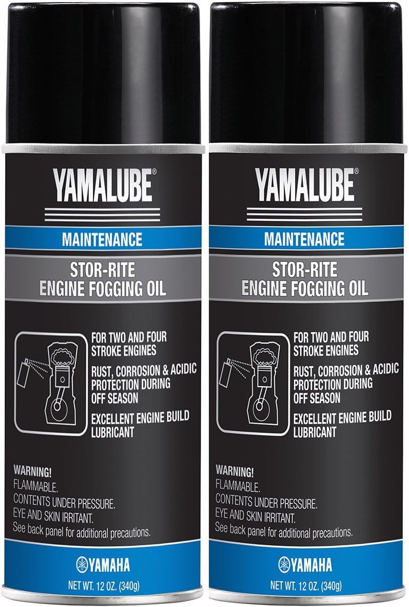 Yamalube StorRite Engine Fogging Oil 12 oz. 2Pack