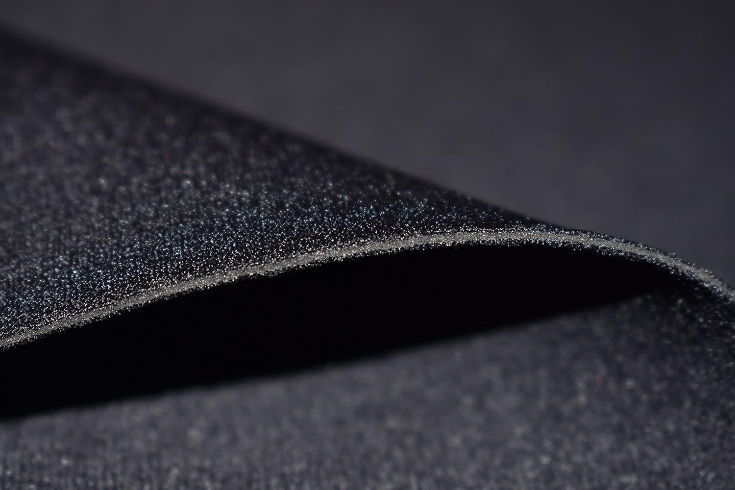 1mm CR Super Stretch Neoprene Fabric, Scuba Wetsuit Material, Stretch Fabric for Sewing, Thin Foam Rubber Sheets (Black Super Stretch, 1' x 4')