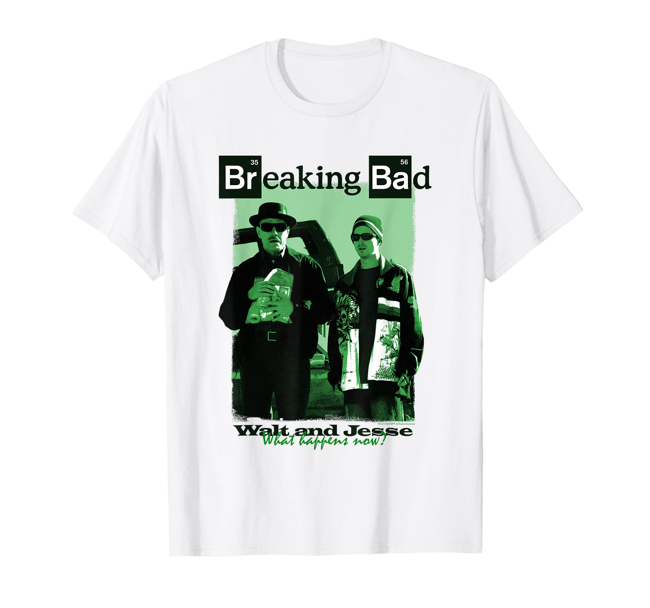 Breaking Bad Che Succede Ora Maglietta : Amazon.it: Moda