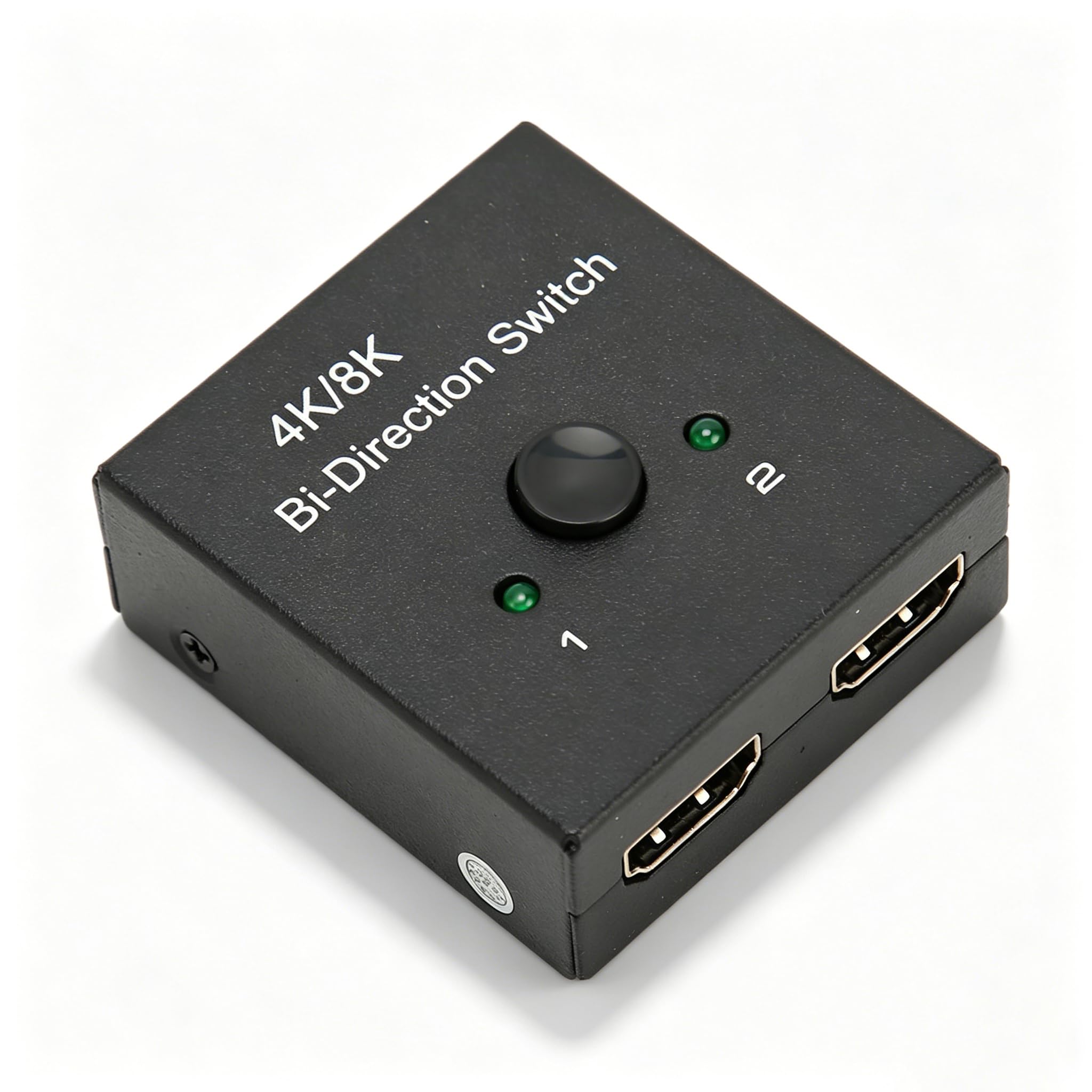 Divisor Bidireccional HDMI 1 en 2 Salidas 8K 60Hz Conmutador Metalico 4K 120Hz 8