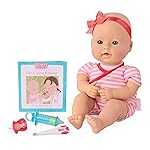 Baby Sweetheart by Battat - Medical Time 12-Inch Doll for Newborn with Soft Body & Easy - to - Read Story Book and Accessories