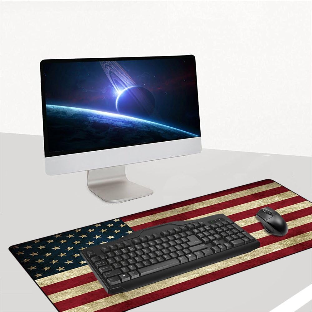 Cmhoo XL Large Mouse Pad & Computer Gaming Mouse Mat Desk Pad (80x30 US)