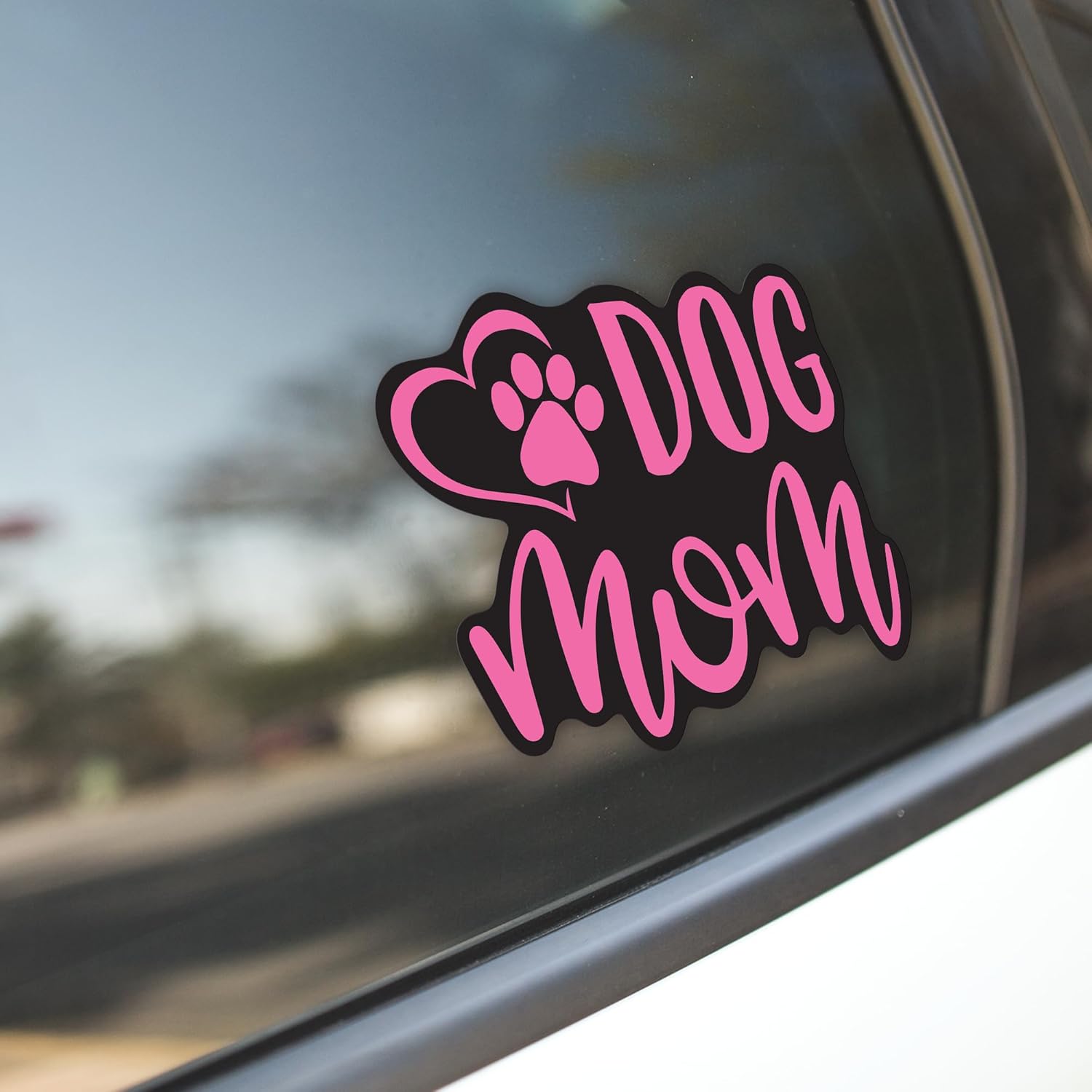 Dog Mom Paw Heart Vinyl Decal Sticker | Cars Trucks Vans SUVs Walls Cups Laptops | 5 Inch (Pink) - Image 6