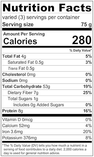 Miniatura 3 de Mezcla de gachas jamaicanas de Creation Foods - Cereal nutricional y energizante para la mañana caliente o frío (mezcla de papilla de plátano,
