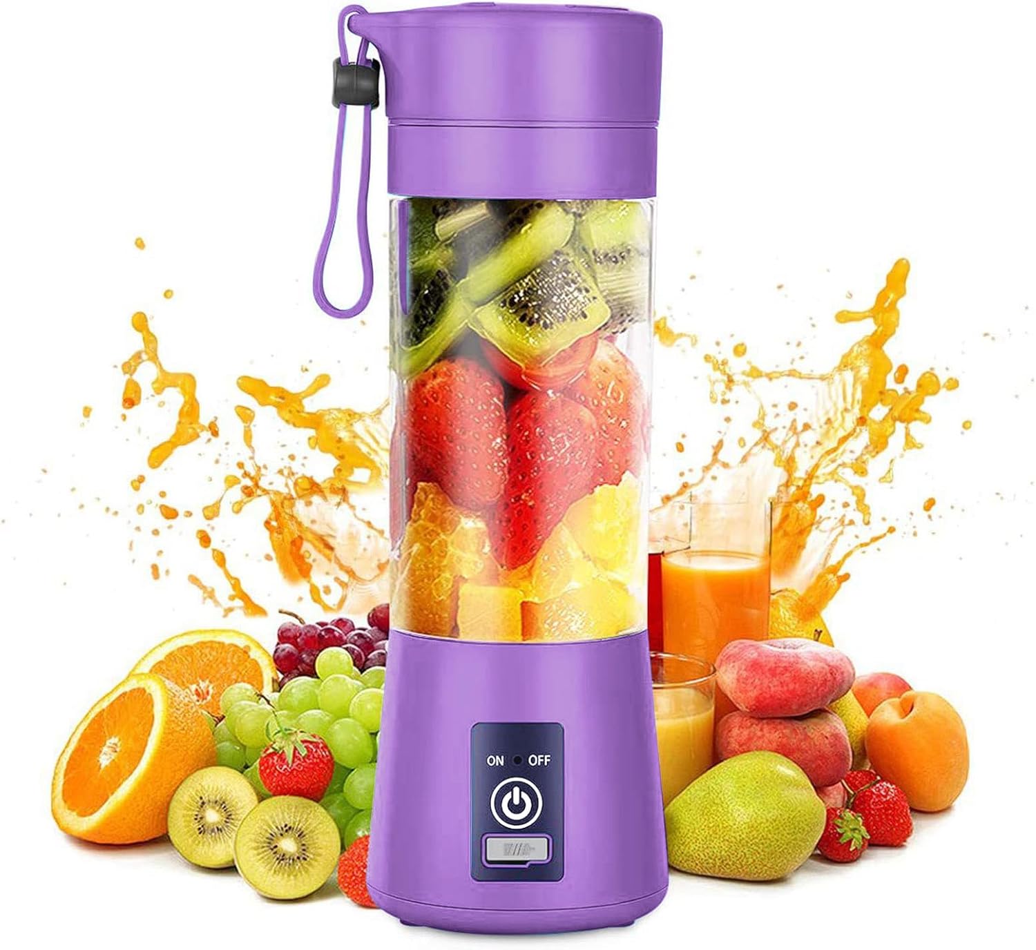 Portable Blender Fruit Juice Blender for Shakes & Smoothies Personal